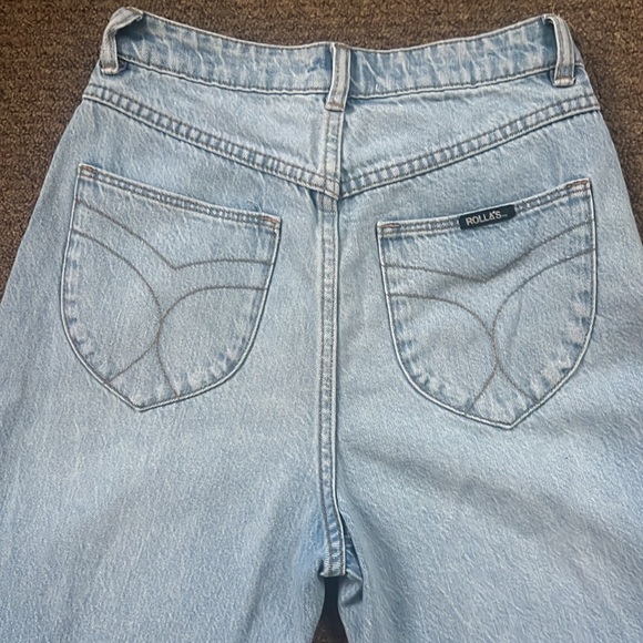 Rolla’s Heidi High Rise Loose Straight Light Blue Jeans Size 27 - Picture 9 of 9